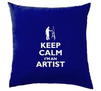 Keep Calm I'M An Artista - Cuscino - Pittore Arte Pittura Cavalletto Love