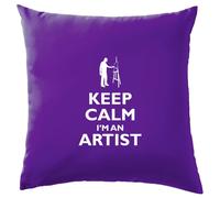 Keep Calm I'M An Artista - Cuscino - Pittore Arte Pittura Cavalletto Love