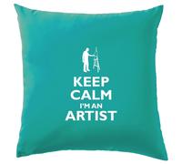 Keep Calm I'M An Artista - Cuscino - Pittore Arte Pittura Cavalletto Love