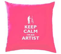 Keep Calm I'M An Artista - Cuscino - Pittore Arte Pittura Cavalletto Love