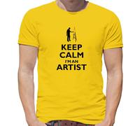Keep Calm I'M An Artista - T-Shirt - Pittore Arte Pittura Cavalletto Love
