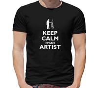 Keep Calm I'M An Artista - T-Shirt - Pittore Arte Pittura Cavalletto Love