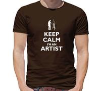 Keep Calm I'M An Artista - T-Shirt - Pittore Arte Pittura Cavalletto Love