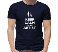 Keep Calm I'M An Artista - T-Shirt - Pittore Arte Pittura Cavalletto Love