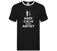 Keep Calm I'M An Artista - Uomo Suoneria - Pittore Arte Pittura Cavalletto Love