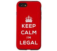 Keep Calm Im Legal Pro Diritti degli immigrati Nessun essere umano è illegale Custodia per iPhone SE (2020) / 7 / 8