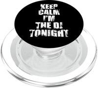 Keep Calm I'm The DJ Tonight - Divertente disco Jockey Citazione PopSockets PopGrip per MagSafe