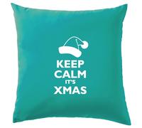 Keep Calm It's Natale - Cuscino - Natale Babbo Natale Segreto Divertente