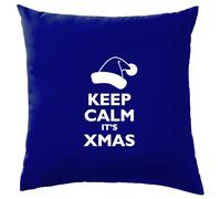 Keep Calm It's Natale - Cuscino - Natale Babbo Natale Segreto Divertente