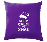 Keep Calm It's Natale - Cuscino - Natale Babbo Natale Segreto Divertente