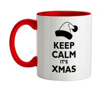Keep Calm It's Natale - Tazza IN Ceramica - Babbo Segreto Divertente