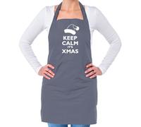 Keep Calm It's Natale - Unisex Adulti Grembiule - Babbo Segreto Divertente
