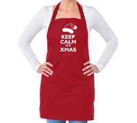 Keep Calm It's Natale - Unisex Adulti Grembiule - Babbo Segreto Divertente