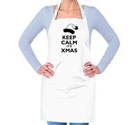 Keep Calm It's Natale - Unisex Adulti Grembiule - Babbo Segreto Divertente