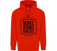 Keep Calm & Make Some Noise Rock N Rotolo Uomo Felpa