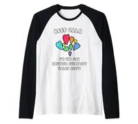Keep Calm Sono Il Fratello Gay di Cui Tutti Parlano Maglia con Maniche Raglan