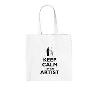 Keep Calm Sono Un Artista - Borsa In Tela - Arte Del Pittore