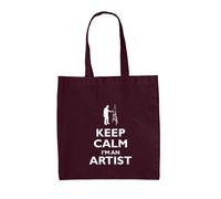 Keep Calm Sono Un Artista - Borsa In Tela - Arte Del Pittore