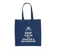 Keep Calm Sono Un Pittore E Decoratore - Borsa In Tela - Pittura E Decorazione