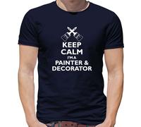 Keep Calm Sono Un Pittore E Decoratore Maglietta Da Uomo - Pittura E Decorazione