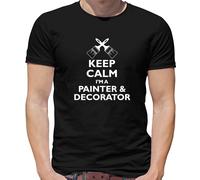 Keep Calm Sono Un Pittore E Decoratore Maglietta Da Uomo - Pittura E Decorazione