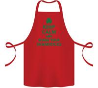 Keep Calm & Trifogli Giorno di San Patrizio Cotone Grembiule 100% Biologico