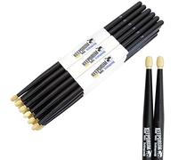 Keep Drum 5 AB Black Hickory Drum Sticks stile giocattolo di bastoni NERO 12 Coppia