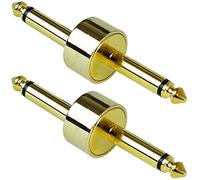 Keep Drum ada053 Connector Pedale per Chitarra Effetti connettore jack 6,3 mm 2 pezzi