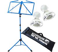 Keep Drum Leggio Blu Leggio con tasche + 10 Note del basamento del magnete MG10