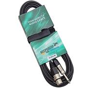 Keep Drum MC003 X J 6 m cavo per microfono XLR femmina - Jack 6,3 mm, nero