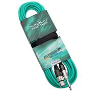 Keep Drum MC003 X J 6 m Verde cavo per microfono jack 6,3 mm - connettore XLR femmina
