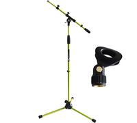 Keep Drum ms106 supporto per microfono con asta e del metallo Base + pinza (giallo)
