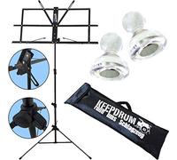 Keep Drum mus2bk Leggio Nero + 2 pezzi Leggio Magnete