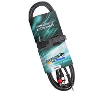 Keep Drum yc004 Adattatore del Cavo 3,5 mm Mini Jack da mm a RCA 3 m