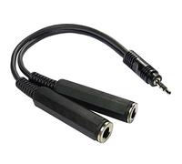 Keep Drum yc006 sdoppiatore cavo jack maschio 2 X femmina 6,35 mm 1 X 3,5 mm