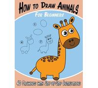 Keep 'em Busy Books How to Draw Animals for Beginners (Tascabile)
