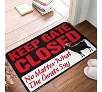 Keep Gate Closed No Matter What The Goat Say - Tappetino da cucina