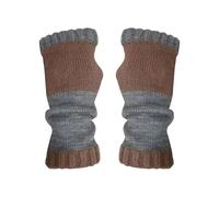 Keep hands warm and comfortable in chilly conditions with these knit fingerless gloves, designed to provide warmth while maintaining dexterity for typing, using smartphones, or handling outdoor tasks