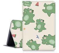 Keep Happy Dinosaurs Custodia per iPad 10a generazione 11.9 pollici 2022 Release (numero di modello: A2696 A2757 A2777), custodia pieghevole in pelle PU antiurto con funzione di accensione/spegnimento