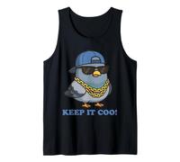 Keep It Coo Pigeon Keeping It Cool Divertente Piccione Amante degli Uccelli Canotta
