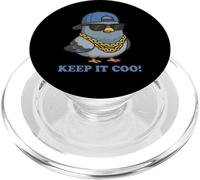 Keep It Coo Pigeon Keeping It Cool Divertente piccione amante degli uccelli PopSockets PopGrip per MagSafe