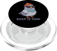 Keep It Coo Pigeon Keeping It Cool Divertente piccione amante degli uccelli PopSockets PopGrip per MagSafe