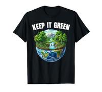 Keep It Green Earth Day Save Cute Planet Studenti Insegnanti Maglietta