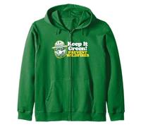 Keep It Green! Prevent Wildfires Vintage Smokey Bear Retro Felpa con Cappuccio
