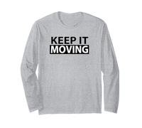 Keep it Moving, Runner da Allenamento per Esercizi Maglia a Manica