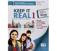 Keep it real. Student's book-Workbook. Per la Scuola media. Con e-book. Con espansione online [Lingua inglese]