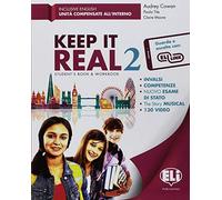 Keep it real. Student's book-Workbook. Per la Scuola media. Con flip book. Con Carta geografica [Lingua inglese]