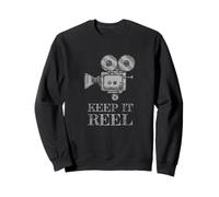 Keep It Reel per Appassionati di Cinema, Studenti di Cinema e registi Felpa