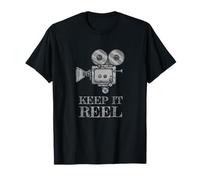 Keep It Reel per Appassionati di Cinema, Studenti di Cinema e registi Maglietta