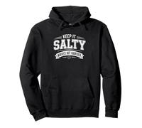 Keep It Salato Onde Hit Harder Beach Vacation Vibes Felpa con Cappuccio